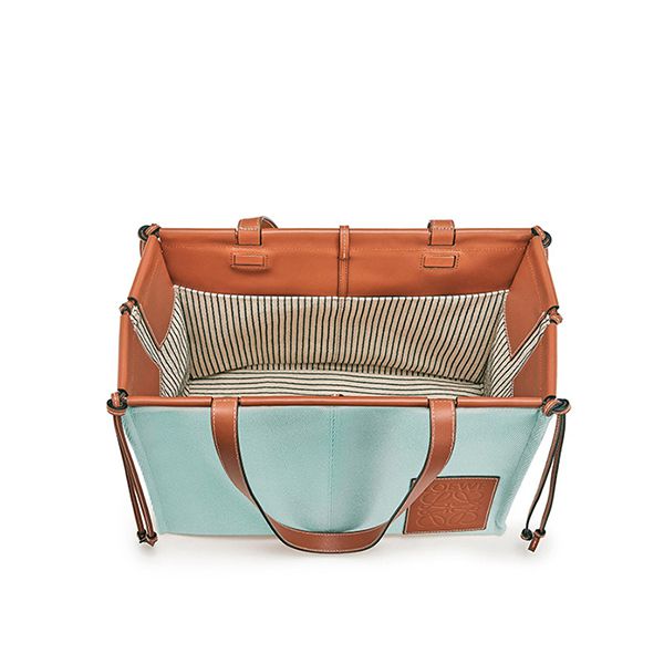 【ロエベ】クッショントート キャンバス&カーフ偽物 4色 0010398337